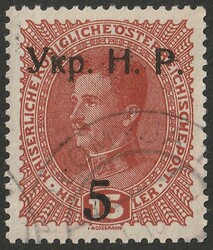 Western Ukraine: 1918 Kolomyja 'Ukr. N. R.' opt on Austria 5/15h ...