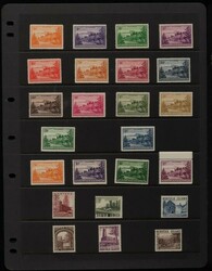Norfolk Island: 1947-74 near comp MNH collection with 1947 Ball Bay ...
