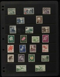Norfolk Island: 1947-74 near comp MNH collection with 1947 Ball Bay ...