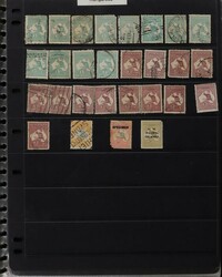 1913-36 Kangaroo & KGV accumulation of wmks & shades to 5/- inc odd ...