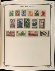 Papua New Guinea: 1952-2013 collection in very large Scott album with ...