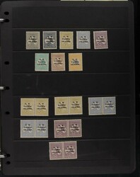 1913-65 collection/accumulation of mainly pre-decimal imprint/plate ...
