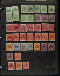 1913-65 collection/accumulation of mainly pre-decimal imprint/plate ...
