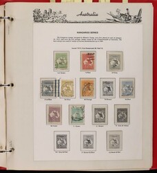 1914-65 comprehensive collection in older style Seven Seas hingeless ...