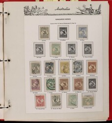 1914-65 comprehensive collection in older style Seven Seas hingeless ...