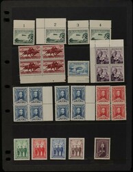 1927-66 Pre Decimal Collection/Accumulation of commems & defs in ...