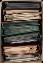 1970s-90s FDC collection/accumulation in 3 large cartons inc 12 FDC ...