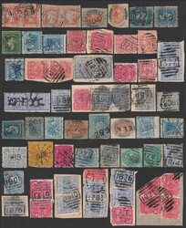 Postmarks: Numeral cancel collection with around 1300 diff Post ...