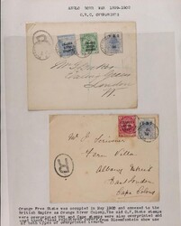 Boer War: 1899-1902 Postal History Military Field PO covers franked ...