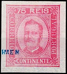 Portugal * 1891/95 – D. Carlos I. Busto gravado em madeira por ...