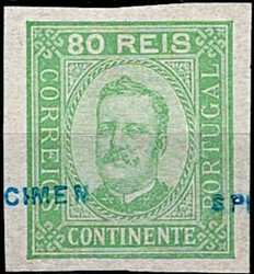 Portugal * 1891/95 – D. Carlos I. Busto gravado em madeira por ...