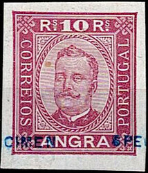 Angra * 1891/95 – D. Carlos I. Busto gravado em madeira por Manuel ...