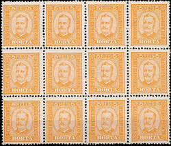 Horta * 1892/93 – D. Carlos I, tipo Diogo Neto. MF1, 5 réis, ...