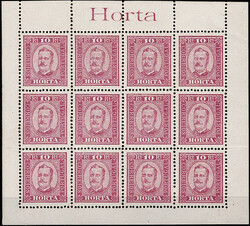Horta * 1892/93 – D. Carlos I, tipo Diogo Neto. MF2, 10 réis, ...