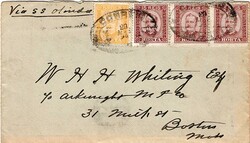 Horta * 1892/93 – D. Carlos I, tipo Diogo Neto. Sobrescrito ...