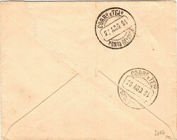 Horta * 1892/93 – D. Carlos I, tipo Diogo Neto. Sobrescrito ...