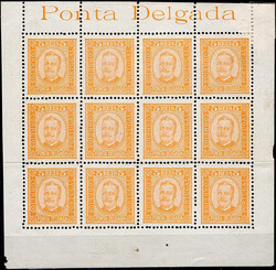 Ponta Delgada * 1892/93 – D. Carlos I, tipo Diogo Neto. MF1, 5 ...