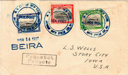 Companhia de Moçambique * 1935 – Inauguração do Correio Aéreo, ...