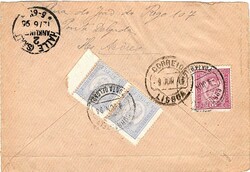 Ponta Delgada * 1892/93 – D. Carlos I, tipo Diogo Neto. Sobrescrito ...