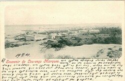 Lourenço Marques. 1898-1901. Marcofilia. Postal ilustrado com vista ...