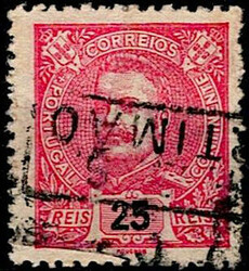 Portugal. Correio ferroviário. Marcas nominativas. Caminhos de Ferro ...