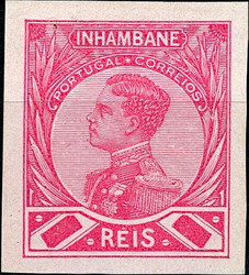 Inhambane * 1910 – D. Manuel II. Emissão projetada, mas não ...
