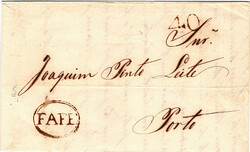 Fafe – A sépia, LF FAF1 em carta datada de Fafe (22.05.53) para o ...