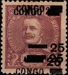 Congo * 1910/11 – D. Carlos I Mouchon. Selos de Angola com as ...
