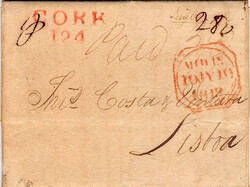 Lisboa * Cartas vinda do estrangeiro * Irlanda – Carta remetida de ...