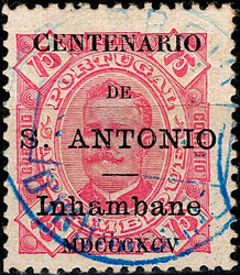 Inhambane * 1895 – D. Carlos I, tipo Diogo Neto. Selos de ...