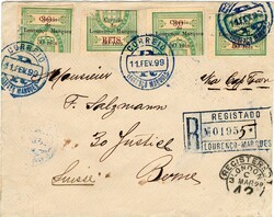 Lourenço Marques * 1899 – Selos fiscais de Moçambique, com ...