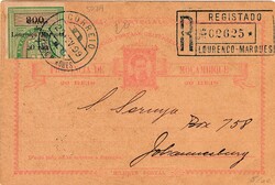 Lourenço Marques * 1885 – D. Luís I + Selos fiscais de ...