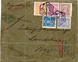 Companhia de Moçambique * 1895/1901 – Elefantes. Sobrescrito ...