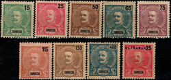 Zambézia * 1903 – D. Carlos I Mouchon. Novas cores e valores. MF ...