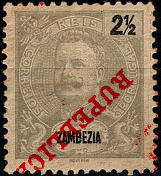 Zambézia * 1911 – D. Carlos I Mouchon, com sobrecarga ...