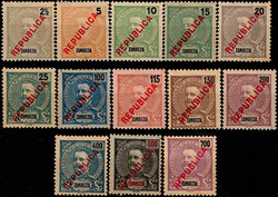 Zambézia * 1917 – D. Carlos I Mouchon, com sobrecarga ...
