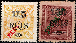 Zambézia * 1914 – D. Carlos I, tipo Diogo Neto. Selos sobretaxados ...