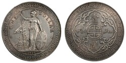 Hong Kong, 1 DL (Trade Dollar) 1929 Fine, MBC