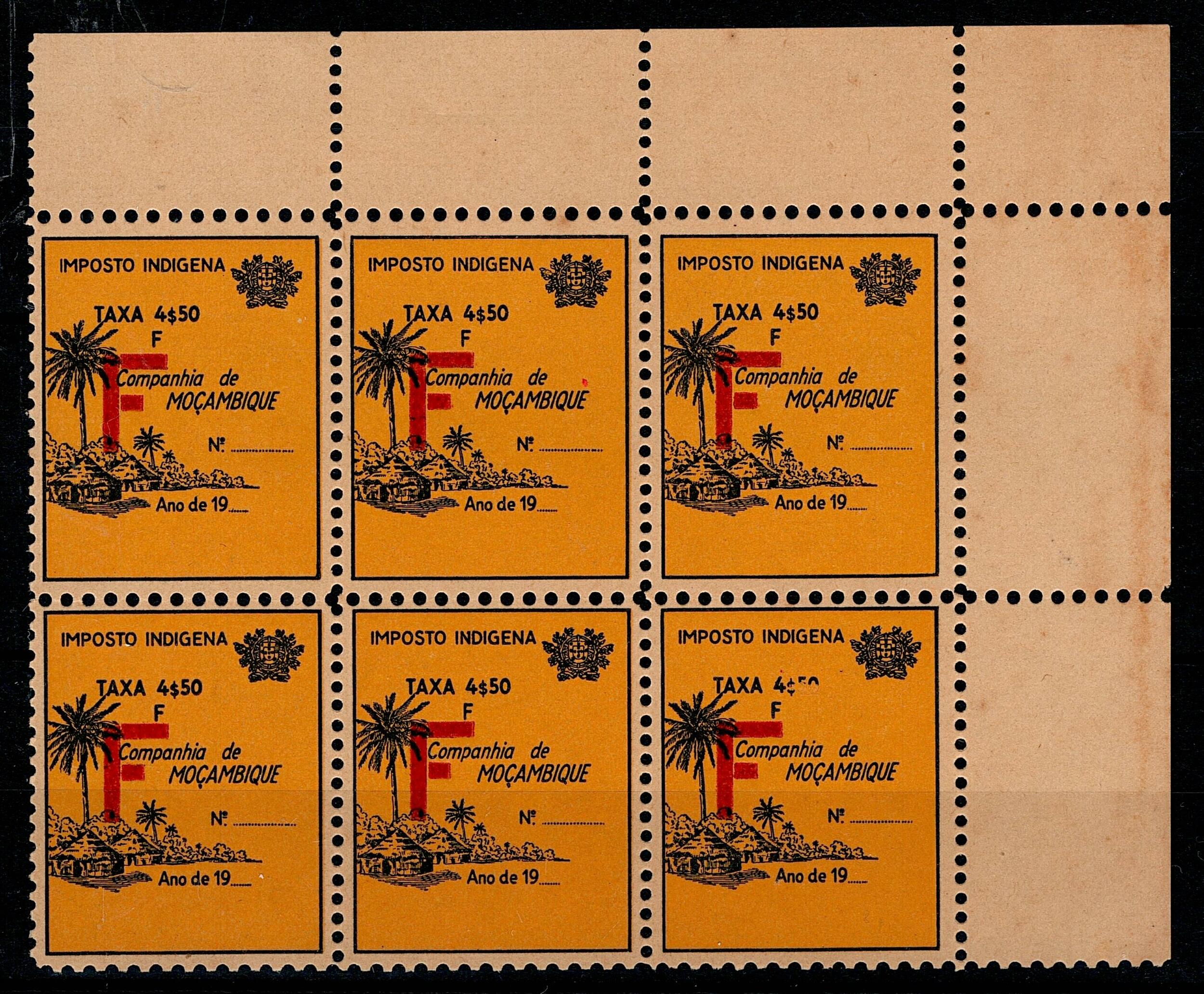 Companhia de Moçambique * 1940 – Imposto de Palhota. Aldeia Nativa ...