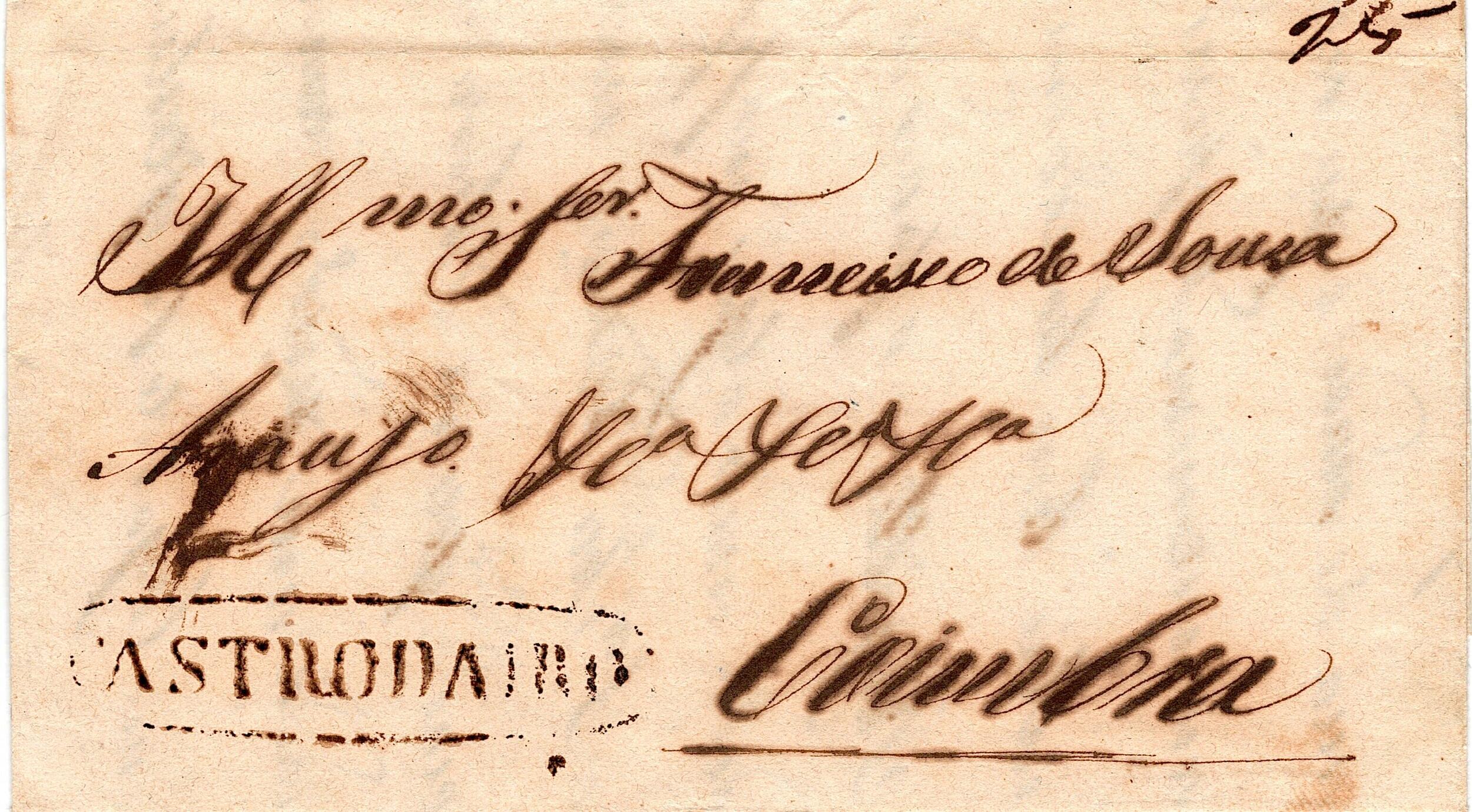 Castro Dairo – A sépia, LF CDR2, em carta datada de Mões (24.10 ...