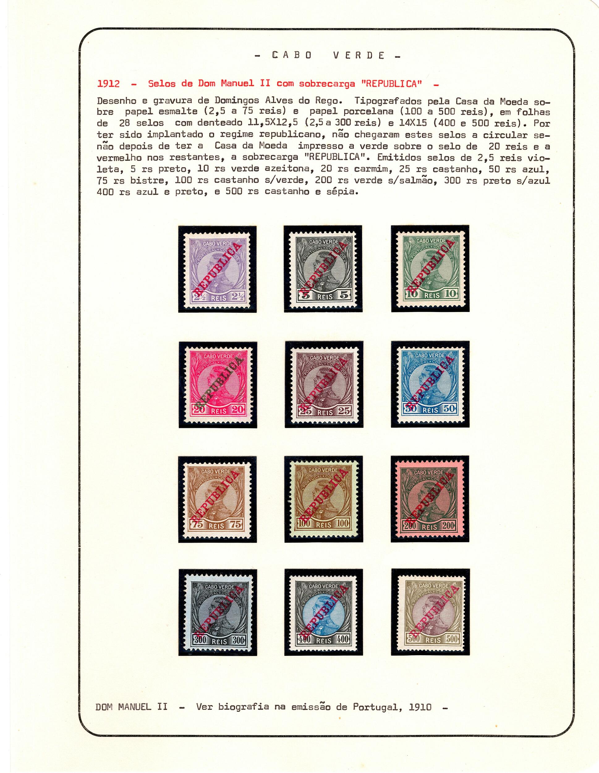 Image 10 for lot number 2017 for Clube Filatélico de Portugal 54. Auktion