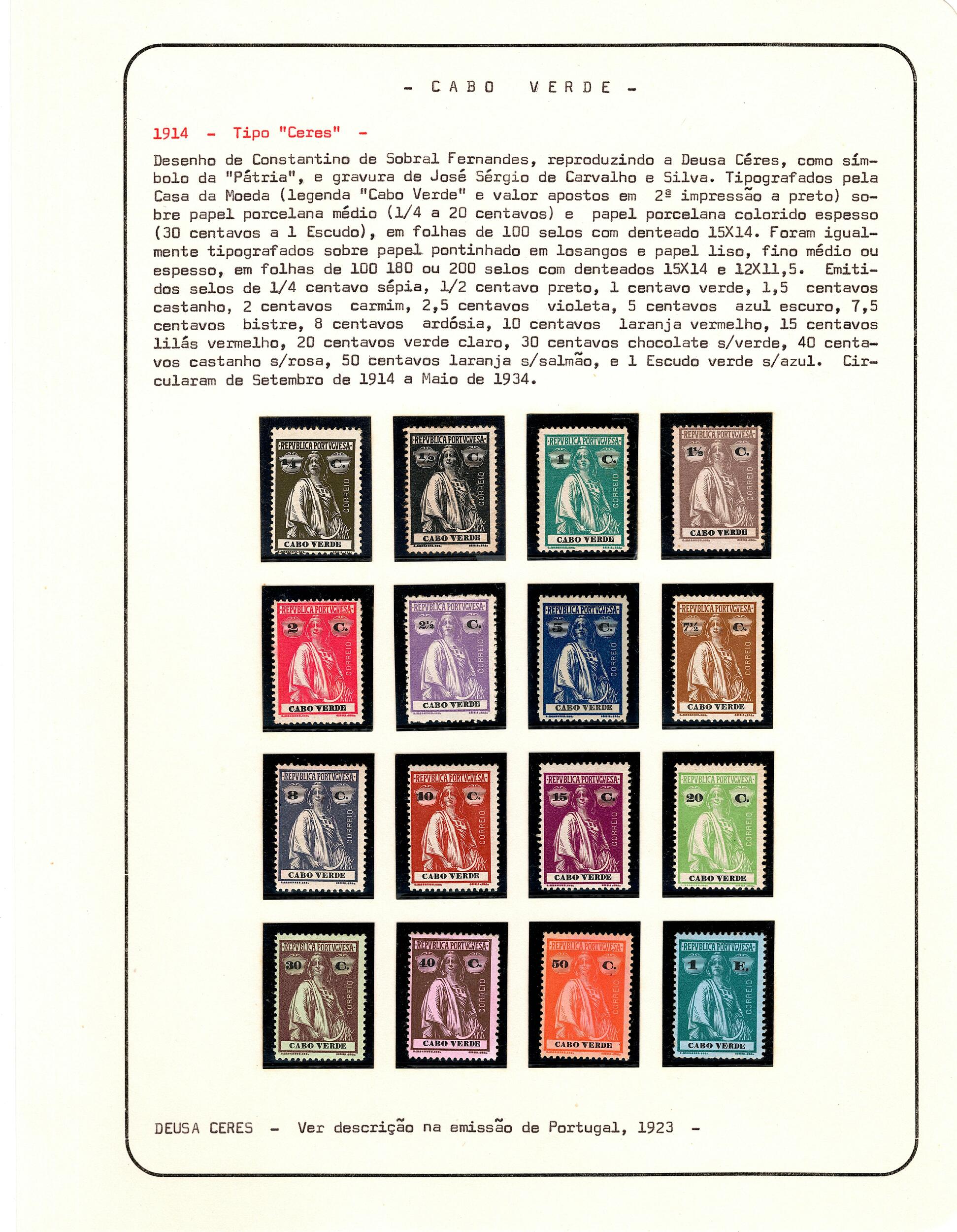 Image 15 for lot number 2017 for Clube Filatélico de Portugal 54. Auktion