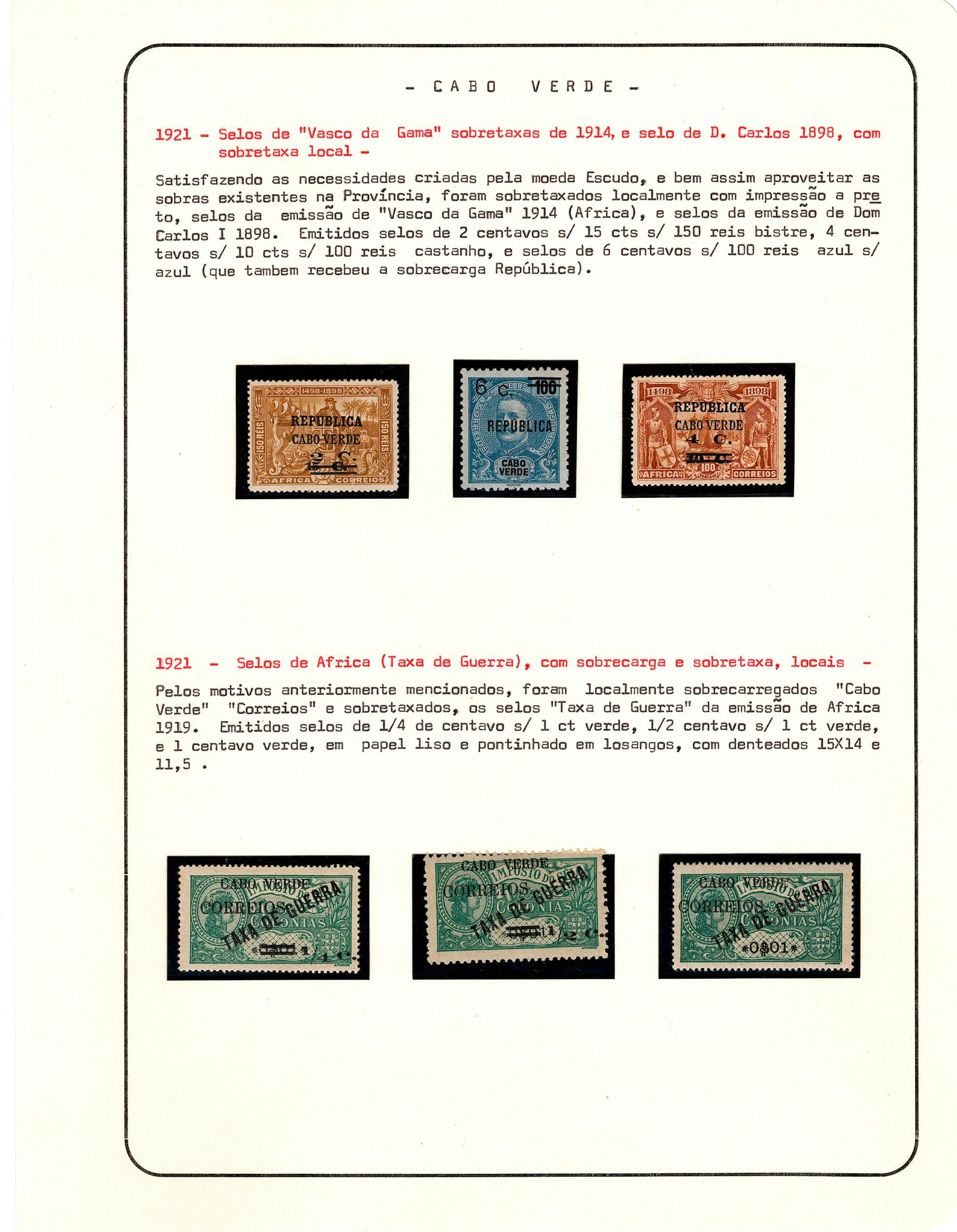 Image 17 for lot number 2017 for Clube Filatélico de Portugal 54. Auktion