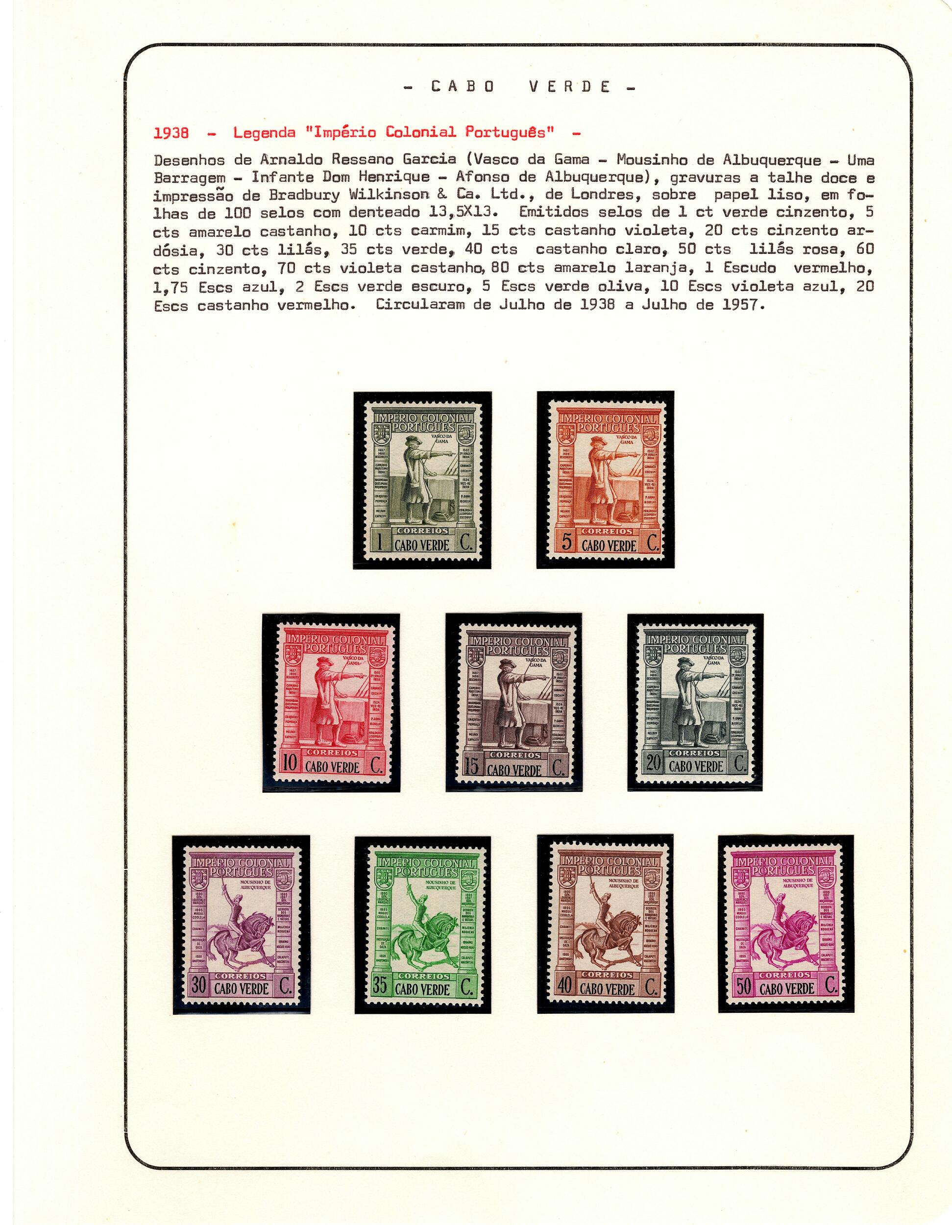 Image 22 for lot number 2017 for Clube Filatélico de Portugal 54. Auktion