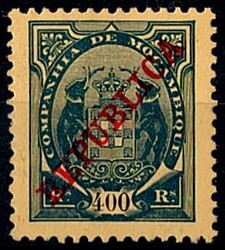 Companhia de Moçambique * 1911 – Elefantes, com sobrecarga ...