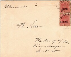 Guiné * 1879/84 – Coroa. Selos de Cabo Verde, com sobrecarga ...