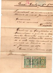 4465: Mosambik Gesellschaft - Stempelmarken