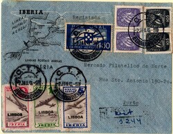 Portugal * 1946 – Correio Aéreo Lisboa – Porto * Vinhetas ...