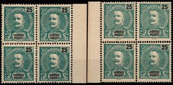 Lourenço Marques * 1898/1901 – D. Carlos I Mouchon. MF37b + 37c, ...