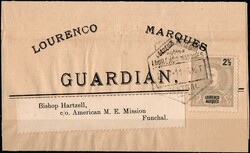 Lourenço Marques * 1898/1901 – D. Carlos I Mouchon. MF32, 2 ½ ...